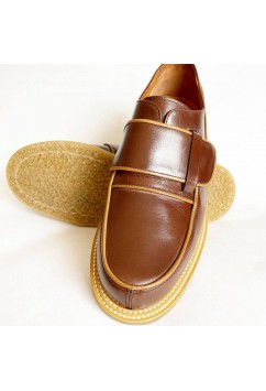 Vargas Brown and Camel Leather
